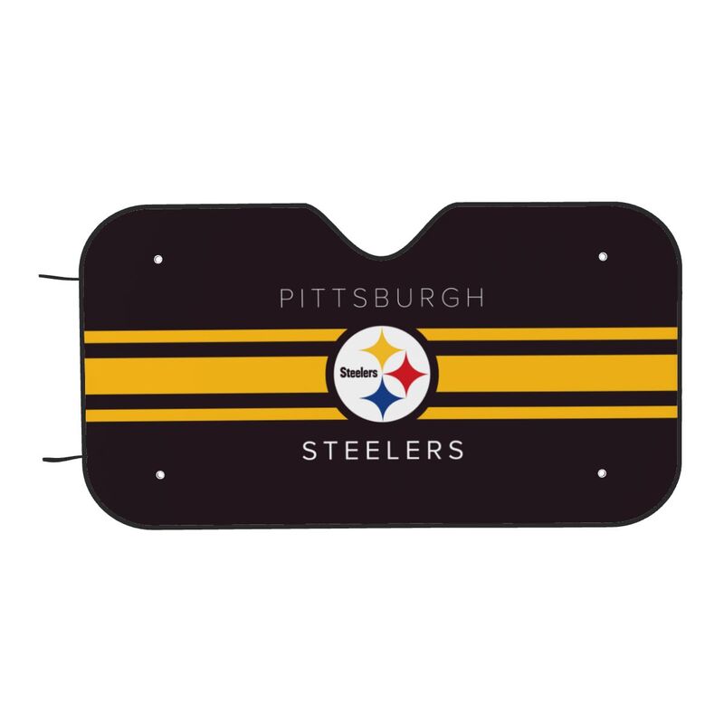 Pittsburgh Steelers Printed car windshield sunshade (multi size)  front windshield sunshade