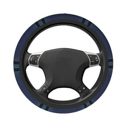 Seattle Seahawks Printed car protective cover elastic steering wheel cover