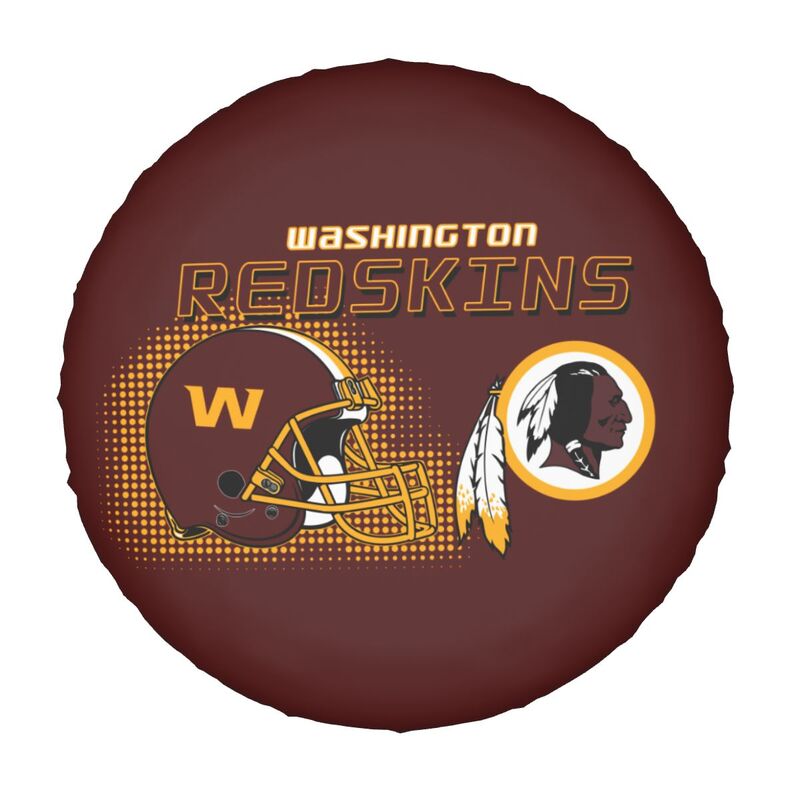Washington Redskins Print car tire protection cover car spare tire dust protection covers