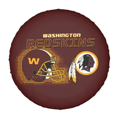 Washington Redskins Print car tire protection cover car spare tire dust protection covers