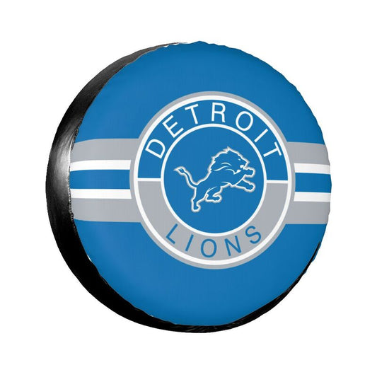Detroit Lions Print tire protection cover car sun protection tire protection cover