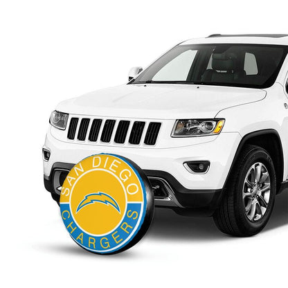 San Diego Chargers Printed tire protection cover car spare tire dust protection covers