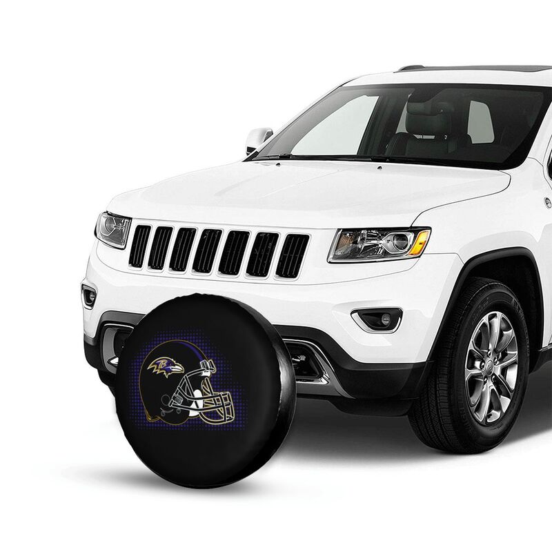 Baltimore Ravens Printing tire protection covers car sun protection tire protection cover
