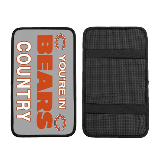 Chicago Bears Printed car armrest box pad elbow support pad