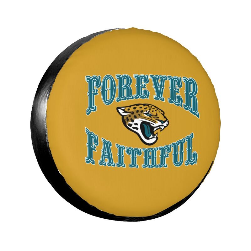 Jacksonville Jaguars Printing car spare tire dust protection cover tire protection cover
