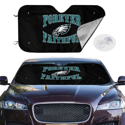 Philadelphia Eagles Printing car multi size front windshield sunshade car windshield sunshade