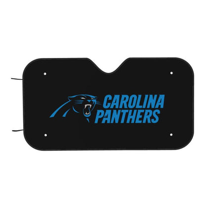 Carolina Panthers 2 Print Car windshield sunshades is suitable for front Car windshield sunshades