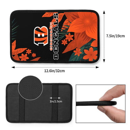 Cincinnati Bengals Car armrest box protective cover car center console armrest pad