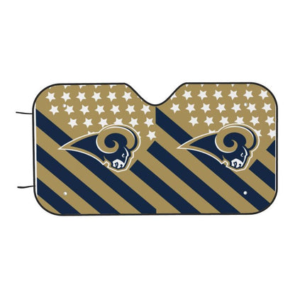 Los Angeles Rams 2 Print Car windshield sunshades suitable for front Car windshield sunshades