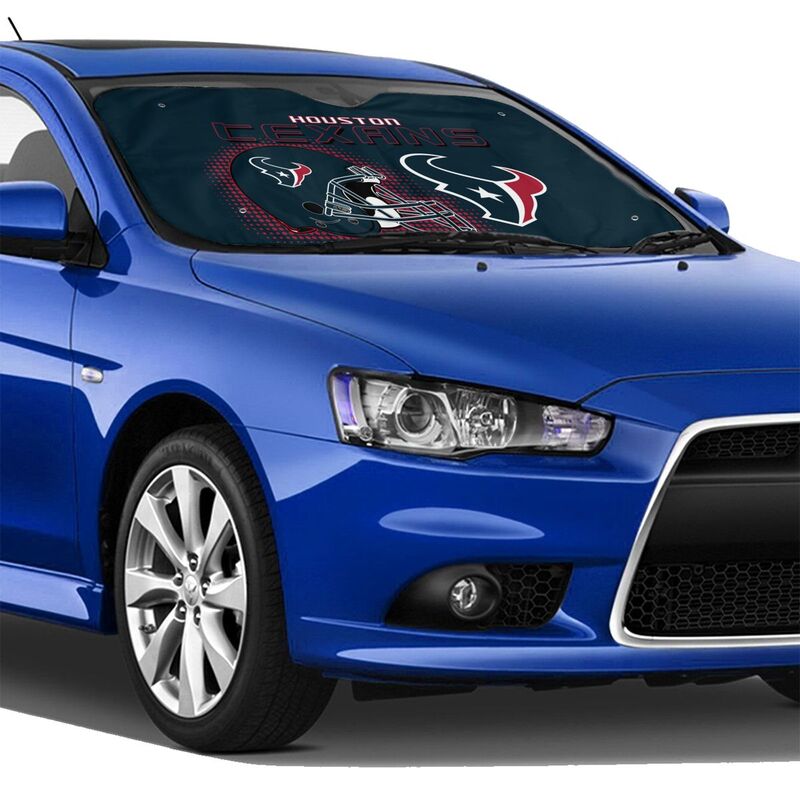 Houston Texans Printing Car windshield sunshades is suitable car front windshield sunshades