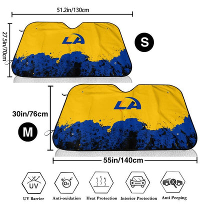 Los Angeles Rams Print car front windshield sunshade car windshield sunshade (multi size)