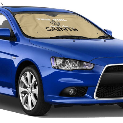 New Orleans Saints Printing multi size car front windshield sunshade car windshield sunshade