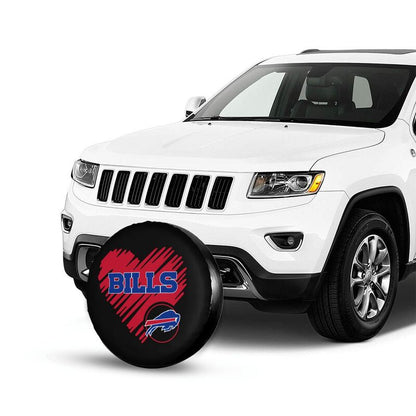 Buffalo Bills Printed car spare tire dust protection cover tire protection cover