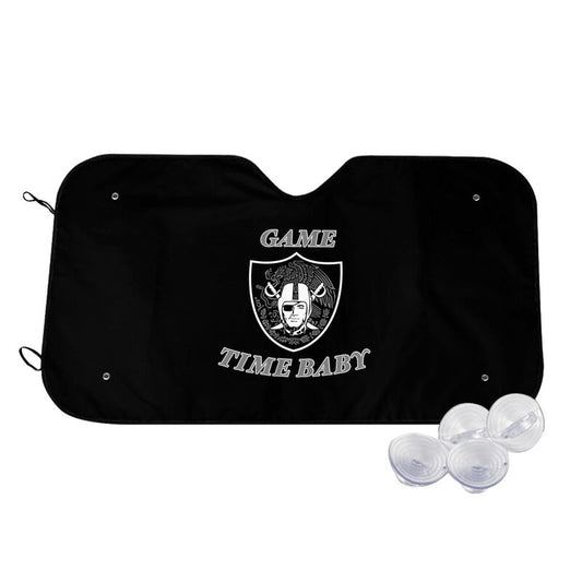 Las Vegas Raiders 4 Print is suitable for front Car windshield sunshades Car windshield sunshades