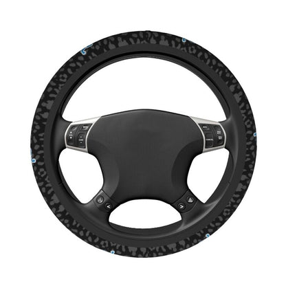 Detroit Lions Printed elastic steering wheel cover car steering wheel protective cover