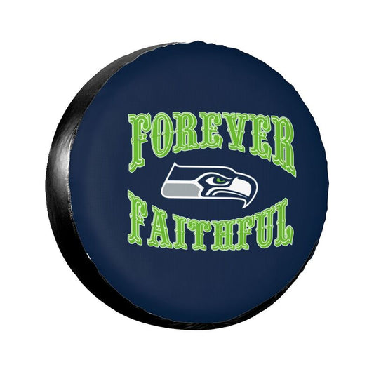 Seattle Seahawks Printing car spare tire dust protection cover tire protection cover