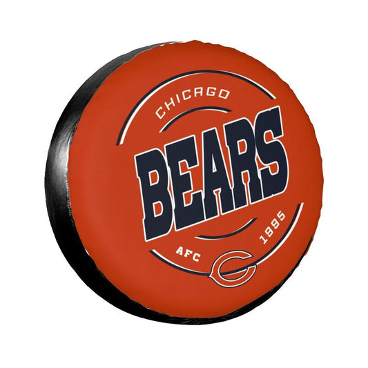 Chicago Bears Printing car tire protection cover car spare tire dust protection cover