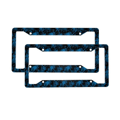 Carolina Panthers Print Car license plate frame four hole license plate holder (one pair)