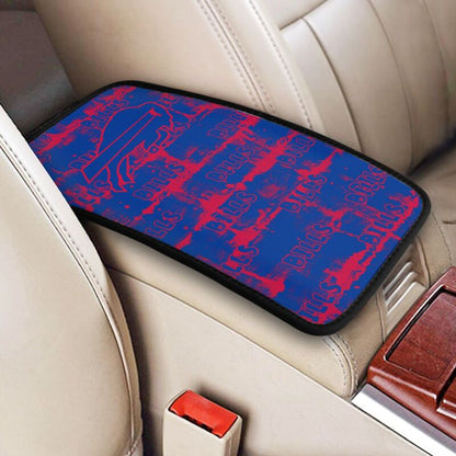 Buffalo Bills print Car armrest box protective cover car center console armrest pad