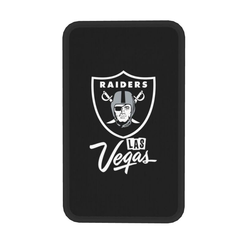 Car armrest box pad Las Vegas Raiders Printed central armrest box cushion protective pad