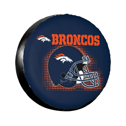 Denver Broncos Printed tire protection cover car sun protection tire protection cover
