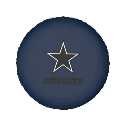 Dallas Cowboys 2 Car tire protective cover waterproof and dustproof tire cover