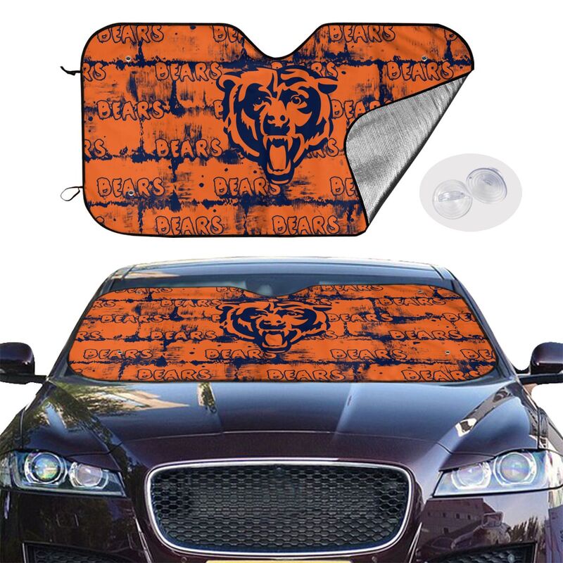 Chicago Bears Printed front windshield sunshade car windshield sunshade (multi size)