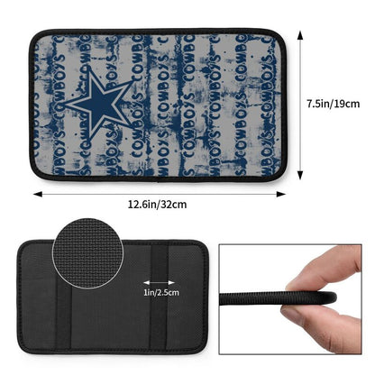 Dallas Cowboys print Car armrest box protective cover car center console armrest pad