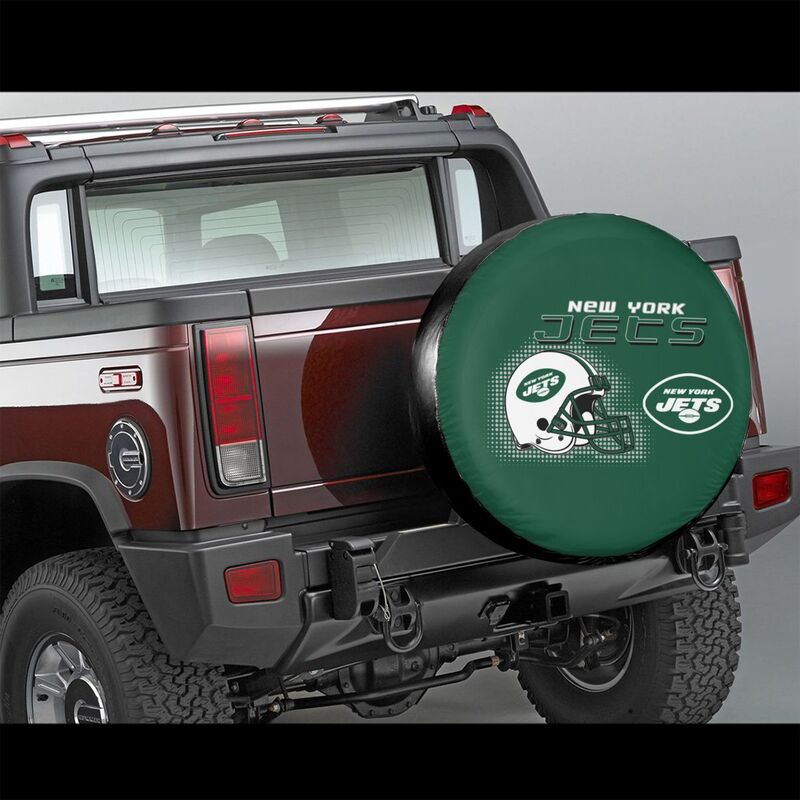 New York Jets Print car tire protection cover car spare tire dust protection covers