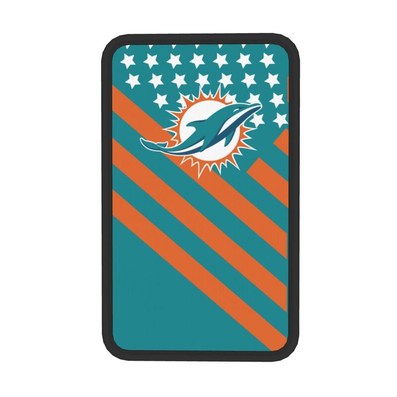 Miami Dolphins3 Printed car armrest box pad elbow protection pad