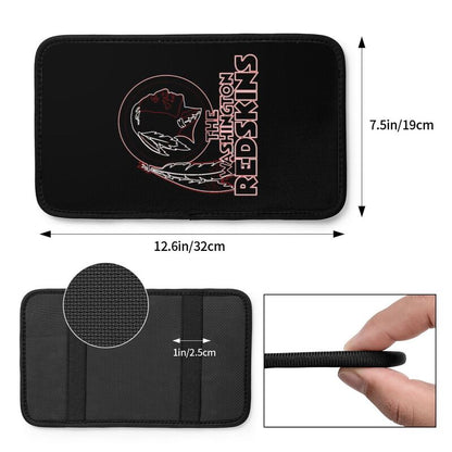 Car armrest box pad Washington Commanders Printed center armrest box pad protective pad