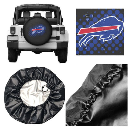 Buffalo Bills Printing tire protection cover car sun protection tire protection cover
