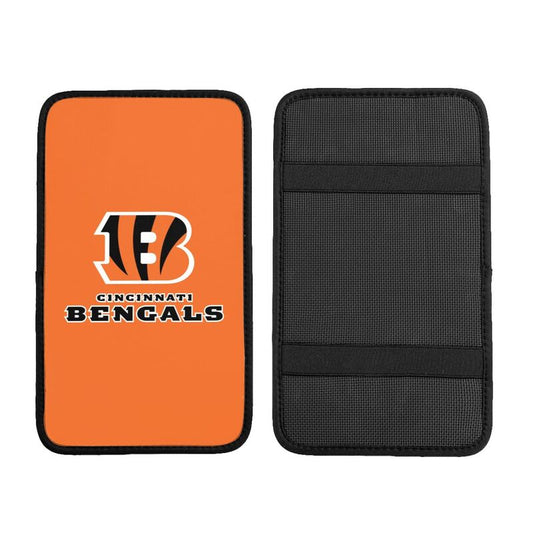 Cincinnati Bengals Printed car armrest box pad elbow protection pad