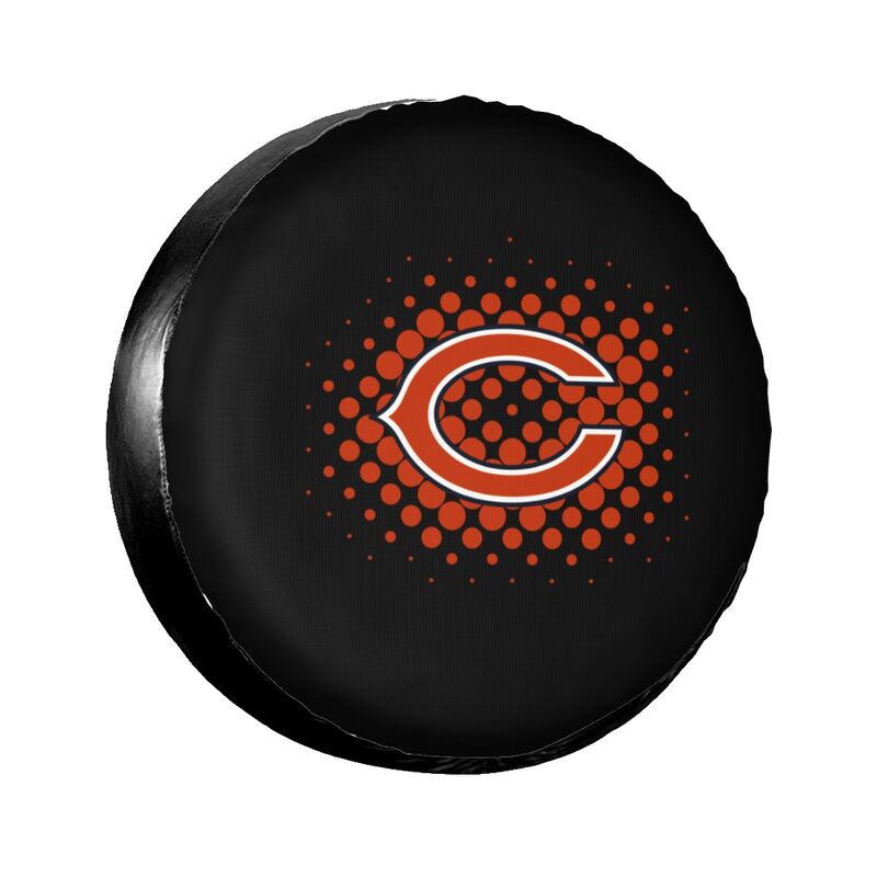 Chicago Bears Printing tire protection cover car sun protection tire protection cover
