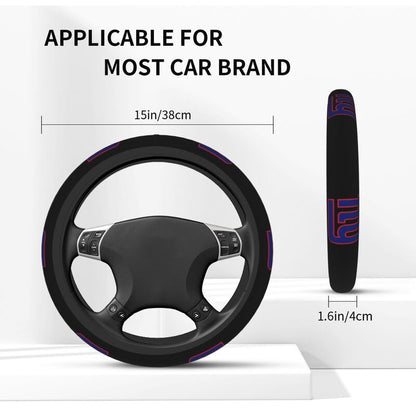 New York Giants 1 Printed breathable elastic steering wheel cover anti slip cover