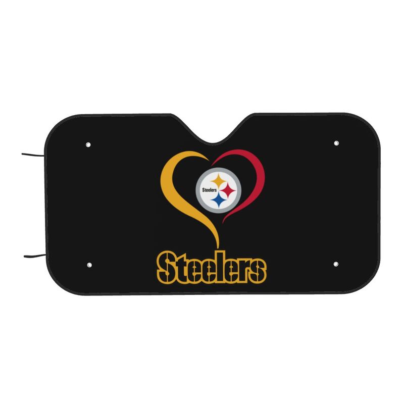 Pittsburgh Steelers Printed suitable for front Car windshield sunshades Car windshield sunshades