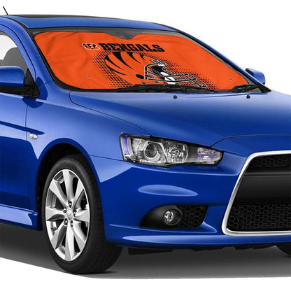 Cincinnati Bengals Printing car front windshield sunshade car windshield sunshade multi size