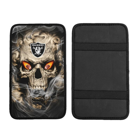 Las Vegas Raiders Printed car armrest box pad elbow support anti slip pad
