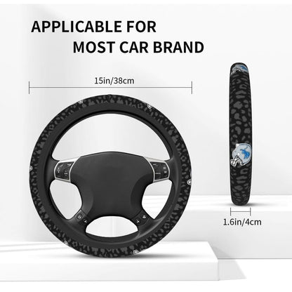 Detroit Lions 1 Printed elastic steering wheel cover car steering wheel protective cover