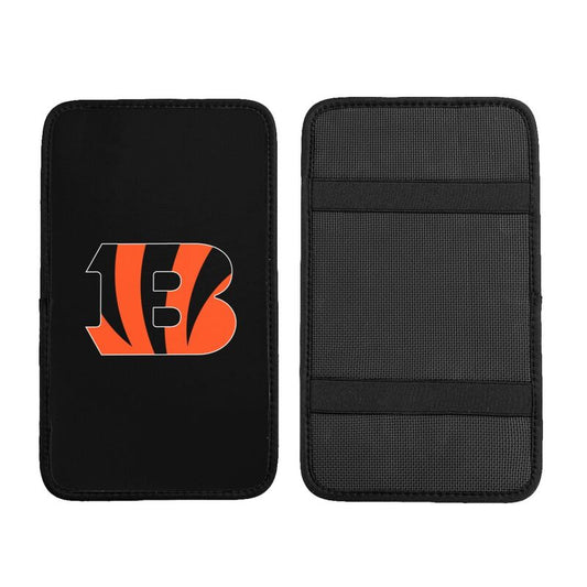 Cincinnati Bengals1 Printed car center armrest box pad anti slip pad