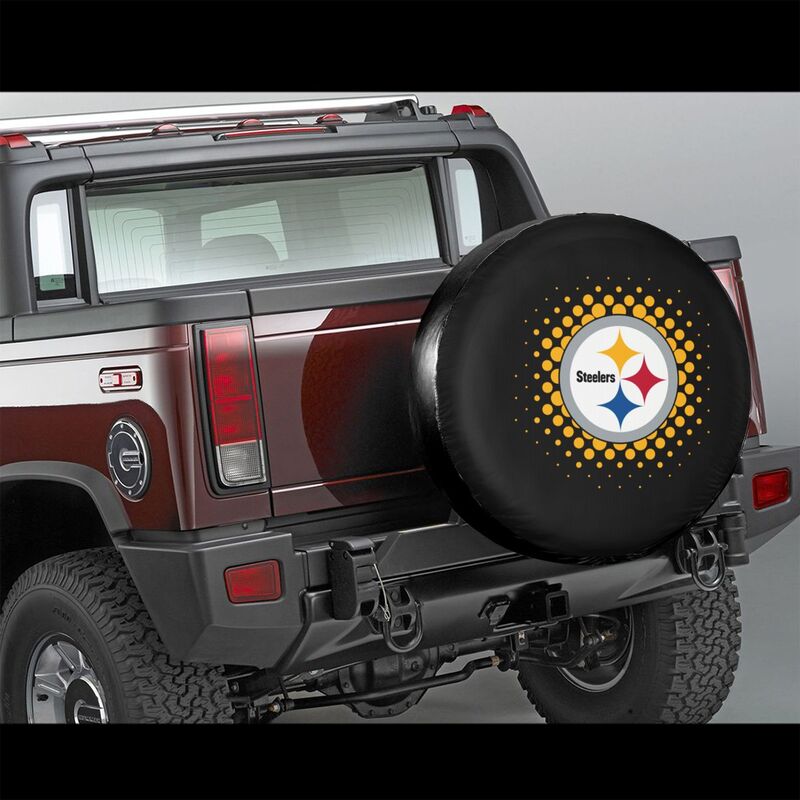 Pittsburgh Steelers Printing tire protection cover car sun protection tire protection cover