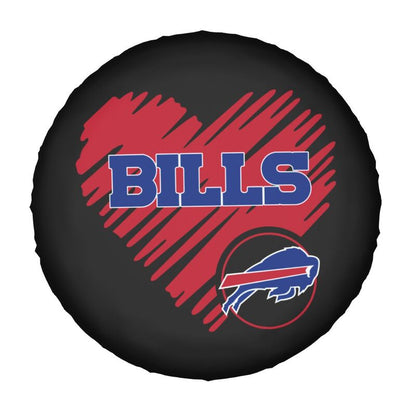 Buffalo Bills Printed car spare tire dust protection cover tire protection cover