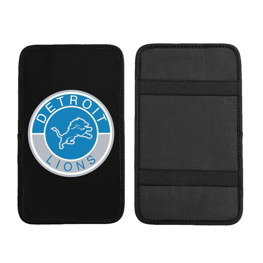 Detroit Lions print car armrest protective cover Car center console armrest pad