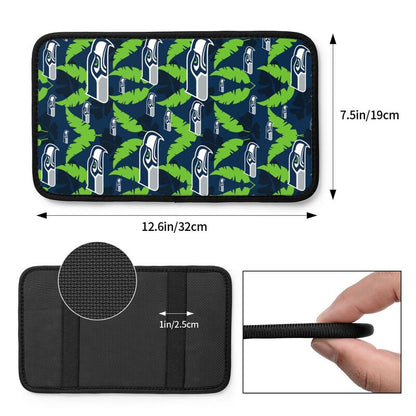 Seattle Seahawks printing Center console armrest pad car armrest protective cover car