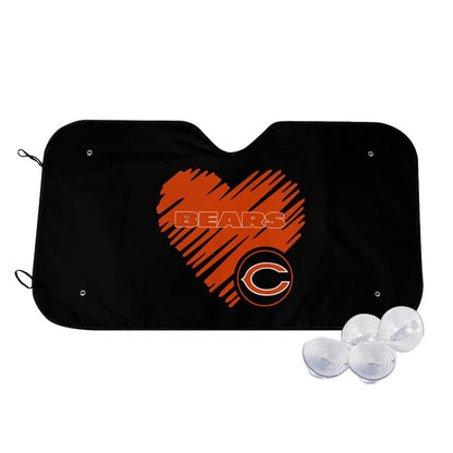 Chicago Bears Printing is suitable car front windshield sunshades Car windshield sunshades