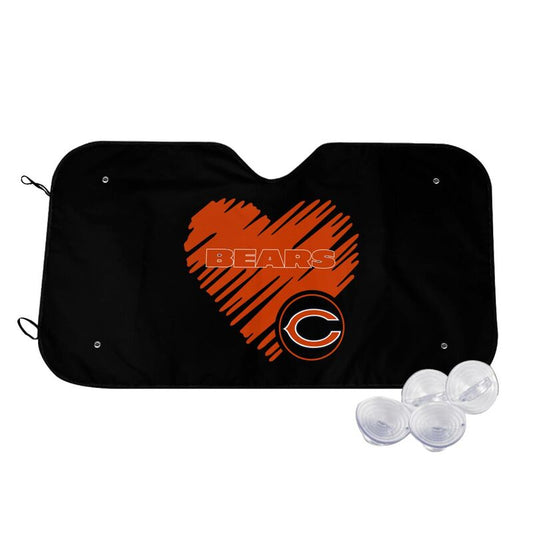 Chicago Bears Printing is suitable car front windshield sunshades Car windshield sunshades