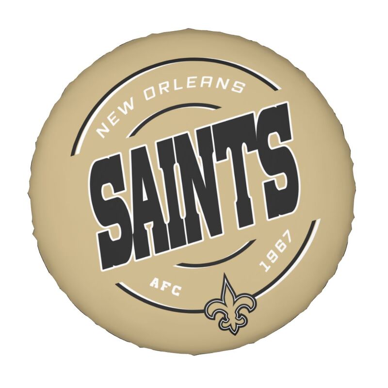 New Orleans Saints Printing car tire protection cover car spare tire dust protection cover