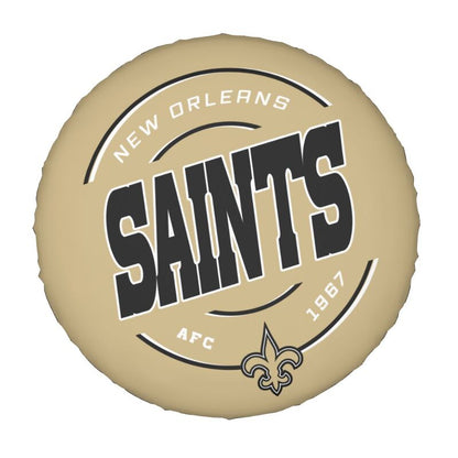 New Orleans Saints Printing car tire protection cover car spare tire dust protection cover