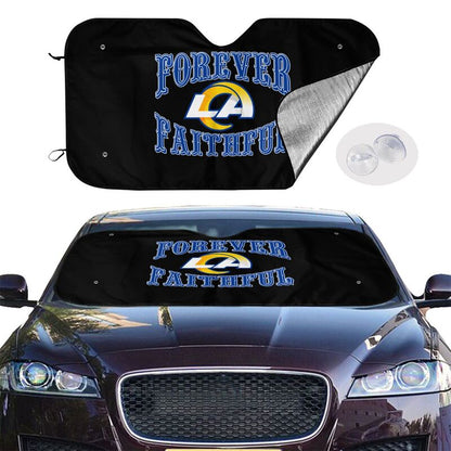 Los Angeles Rams Printing car multi size front windshield sunshade car windshield sunshade