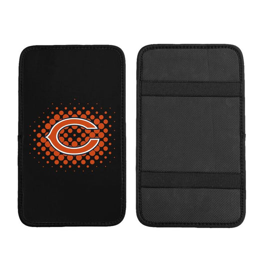 Chicago Bears Printed car armrest box cushion armrest protective cover